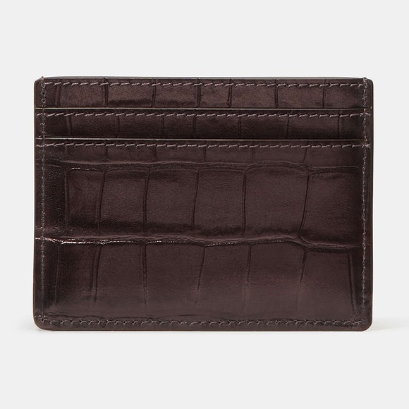 Kate Spade “Hot Fudge” Dark Brown Card Holder NWT - Picture 3 of 7